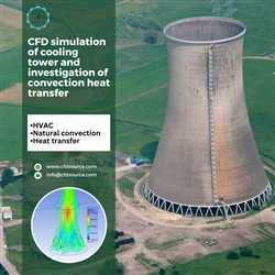 CFD simulation of cooling tower